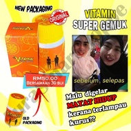 PIL VITAMIN SUPER GEMUK UBAT GEMOK BADAN SUPPLEMENT GINSENG LULUS KKM WEIGHT GAIN GAINER WEIGHTGAIN