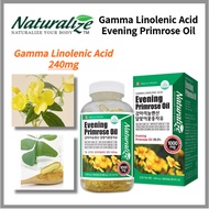 Naturalize women's Gamma Linolenic Acid Evening Primrose Oil Cholesterol help women's health No synthetic flavoring Health functional food  cold pressed method  size up