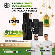 Hyundai Digital Lock Bundle (HY-9 + SLD-10)
