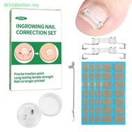 WithBetter   1/2 Set Ingrown Toenail Corrector Tools Pedicure Recover Embed Toenail Treatment Profes