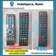 ORIGINAL DAWA LED TV REMOTE CONTROL DTECH S.M S.MODE DW-3233T2 DW-32S DW-42T2 DW-43S