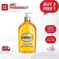 [ABC PHARMACY Store] L'OCCITANE Almond Softening Shower Oil 500ml Nourishing Hydrating Body Cleansin
