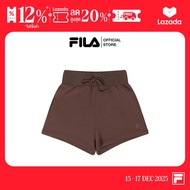 FILA กางเกงขาสั้นผู้หญิง HYPE รุ่น SHP250608W - สีน้ำตาล