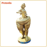 Woman Statue Fitness Bodybuilding Statue Accents Gift Decoration Gifts Desk Morden Home Tabletop Yog