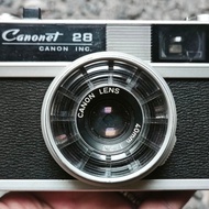 Old film camera Canon Canonet 28