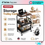 【Polands】MODOFO Sofa Side Rack Trolley Kitchen Bedroom Storage Cart Small Table Bedside Office Troll