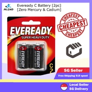🔥MPQ 6🔥 Eveready Batteries C Size