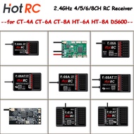 HOTRC 2.4Ghz Receivers F-01A F-04A F-06A F-06AT F-08A SBUS-A Multi Channels for CT-4A CT-6A CT-8A HT
