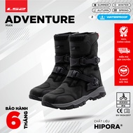 LS2 Adventure Man WP High Collar Safety Shoes EN 13634:2017 PKL Waterproof Motorcycle Riding Shoes