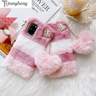 Huawei Mate 40 40 Pro 30 30 Pro Huawei P40 P40 Pro P30 P30 Pro P30 Lite P20 P20 Pro P20 Lite Love Plush Pendant Phone Case