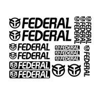 federal mtb bike frame design set stickers