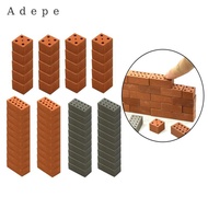 [Adepe] 20x small bricks Wall Bricks Bricks Miniature Bricks for Landscaping Fairy Garden DIY
