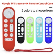 New for 2024 Google TV Streamer 4K Voice Remote Control Silicone Case Thickened