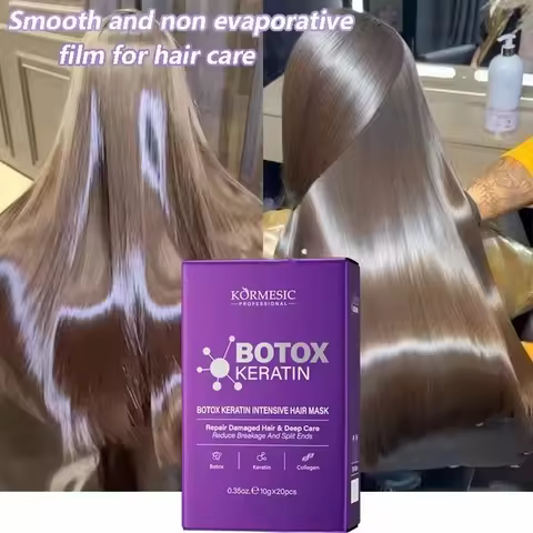 Keratin Hair Mask Magical 5 Second Repair Damage Frizzy Soft Smooth Shiny Hair Deep Moisturize Hair