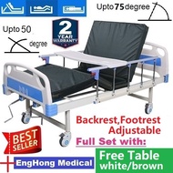 EngHong 3 Functions Hospital Bed 3 Function Medical Bed MULTIFUNCTION nursing bed EngHong 2 Function