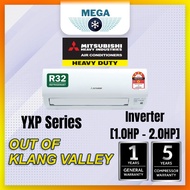 [Out of Klang Valley] Mitsubishi Heavy Industries R32 Inverter YXP Series (1.0HP - 2.0HP) YXS Series (2.5HP)