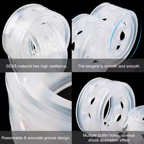 L37A-2Pcs Car Shock Absorber Spring Bumper Power Auto-Buffers Cushion Spring Suspension Rubber Buffe