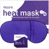 Moist Heat Therapy Mask: Microwave Activated Compress for Dry Eye, Blepharitis, MGD & Stye Relief - 