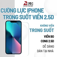 Iphone tempered glass, 2.5D transparent tempered glass with border for iphone 13/12/11/pro/promax/xs