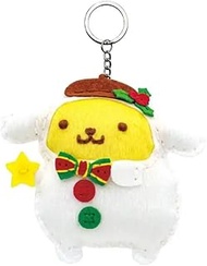 Onoue Man, Sanrio Characters First Sewing Kit Xmas Pompom Pudding, OM-023909 W 4.3 x H 4.1 inches (1