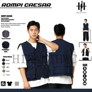 Rompi Lapangan Multifungsi/Rompi Cargo Tactical/Rompi Caesar Rompi Vest Terbaik