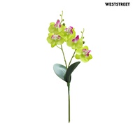 weststreet Artificial Flowers Butterfly Orchid DIY Plant Wall Accessories Home Decoration