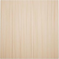 5 1/2"W x 5 1/2"H x 7/8"P Americraft Solid Hardwood Stain Grade Standard Smooth Rosette with Squared