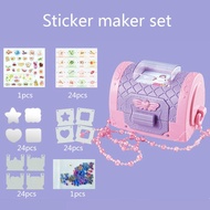 FUZOU 3D Sticker Maker|Plastic Handmade Girls Goo Card Toys, Kawaii Handbag Guka DIY Kids