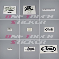 SNELL RAM3 RAM4 VZ RAM SNELL CLC JAPAN SIRIM LOGO STICKER DECAL