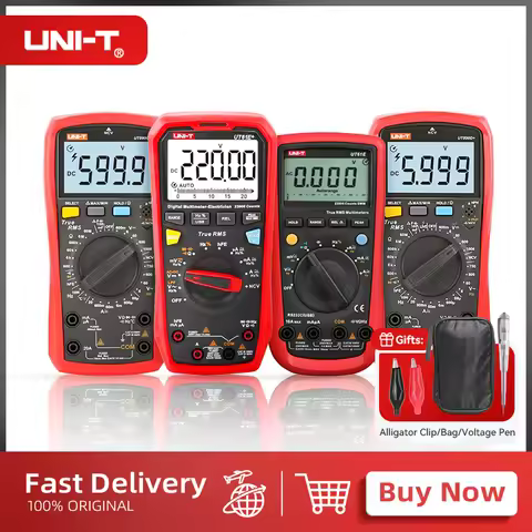 UNI-T UT61E PLUS UT61D+ UT89XD UT890D+ UT89X UT161E Professional Digital Multimeters 1000V Voltmeter