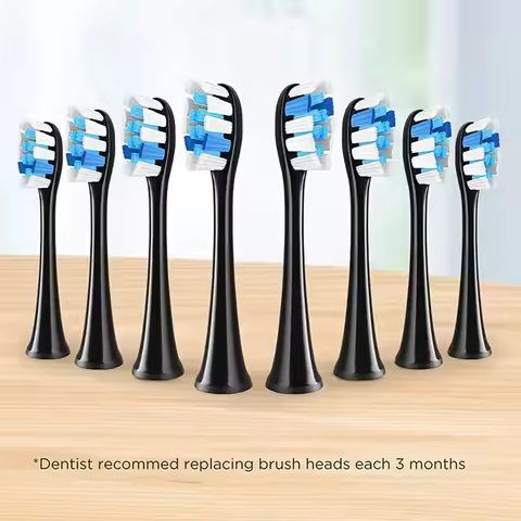 Fairywill P11 T9 P80 Electric Toothbrush Heads Compatible with Fairywill P11 T9 P80 Electric Toothbr