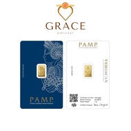Grace Jewellery 1 Gram 999.9 PAMP Suisse Gold Bar - Lady Fortuna GRG000031
