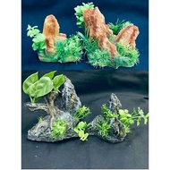 Fish Tank Aquarium Soft Coral Fish Tank Simulation Aquarium Coral Large 2in 1