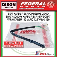 Swit rem belakang kiri beat fi karbu scoopy spacy fi Vario karbu 125 150 original swit rem federal