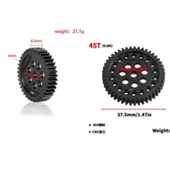 Hard Steel Spur Gear 39T 45T Stability Upgrade Parts Durable RC Parts 0.8Mod for 1/10 TRX4 Hobby Car