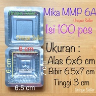 [Contents 100] Mika MMP 6A Size 7x6.5x3 cm Mika Cake Bread Sponge Cake Bolen Molen Mochi Marshmallow