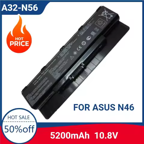 A32-N56 A31-N56 A33-N56 Laptop Battery FOR ASUS N46 N46VM N46V N46VZ N46VJ N56 N56V N56VJ N56VZ N56V