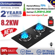 CHRIS OPAICN Gas Stove Hob Burner gas stove burner set Embedded Frosted dapur gas Tempered Glass Liq