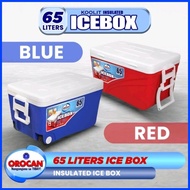 ♥ ∥  OROCAN BRAND COOLER BOX / ICE BOX CHEST INSULATED COOLER BOX 65-LITERS  FOOD CONTAINER