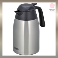 Thermos home stainless steel pot 2L stainless steel black TH×-2000 SBK