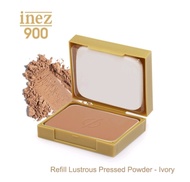 Inez 900 Refill Lustrous Presses Powder - 09 Ivory / Refill Bedak Padat Gold Inez Original Product 1