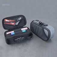 【3C】 Smell Proof Stash Storage Bag for Case Combination Lock Carbon Container