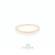 Yours Jewel 916 Gold Celeste Ring ( Cincin Celeste Emas 916 Asli) ** Free Engraving **