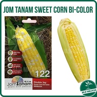 JOM TANAM BY Crop Power Double Joy Sweet Corn Bi-Color Seed / Benih Jagung Mutiara (30 BIJI) JT-122