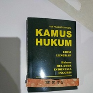 Terpopulerr !! KAMUS HUKUM Bahasa Belanda-Indonesia-Inggris