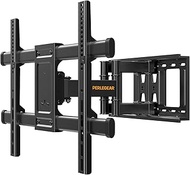 Perlegear TV Wall Bracket for 37-84 Inch Flat/Curved TVs up to 60kg, Swivel Tilt TV Bracket Max.VESA