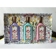 New Gucci gift set Hantaran 3in1  good quilt product  Minyak wangi untuk perempuan