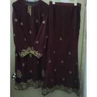 Baju kurung moden saree