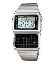 附發票 台灣卡西歐公司貨【時間光廊】CASIO 卡西歐 復古 計算機手錶 電話記憶 DBC-611-1D
