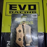 DISC BRAKE PAD EVO RACING HH SINTERED BMW R1200/GS1200 (REAR)